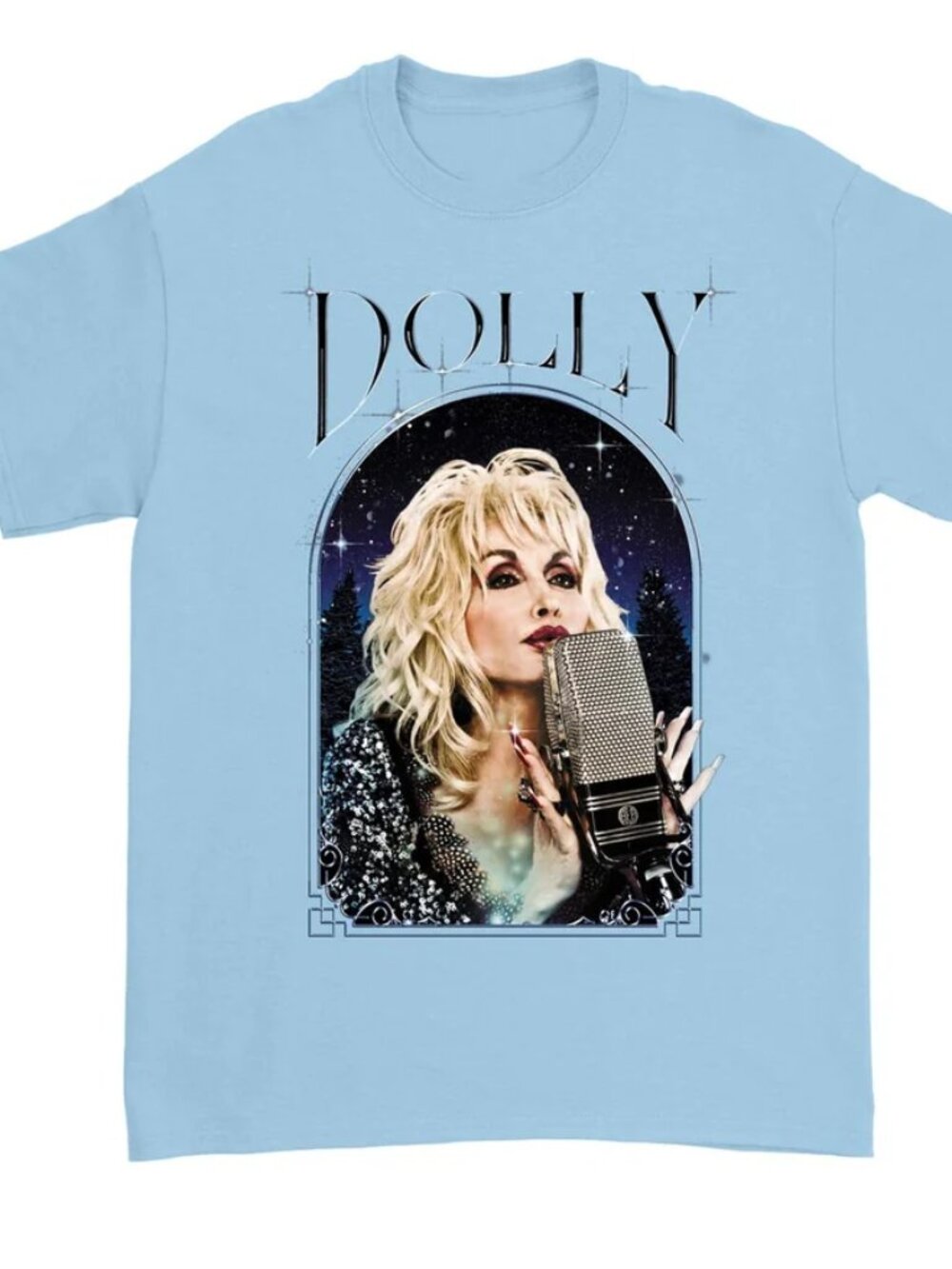Dolly Parton Microphone T-Shirt